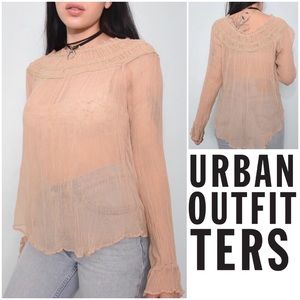 Kimchi Blue Fairytale Sheer Blouse